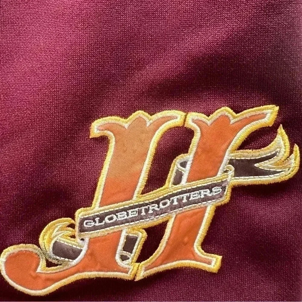 Platinum FUBU Harlem Globetrotters #35 Warmup Basketball Sweatpants Mens… - Picture 3 of 15